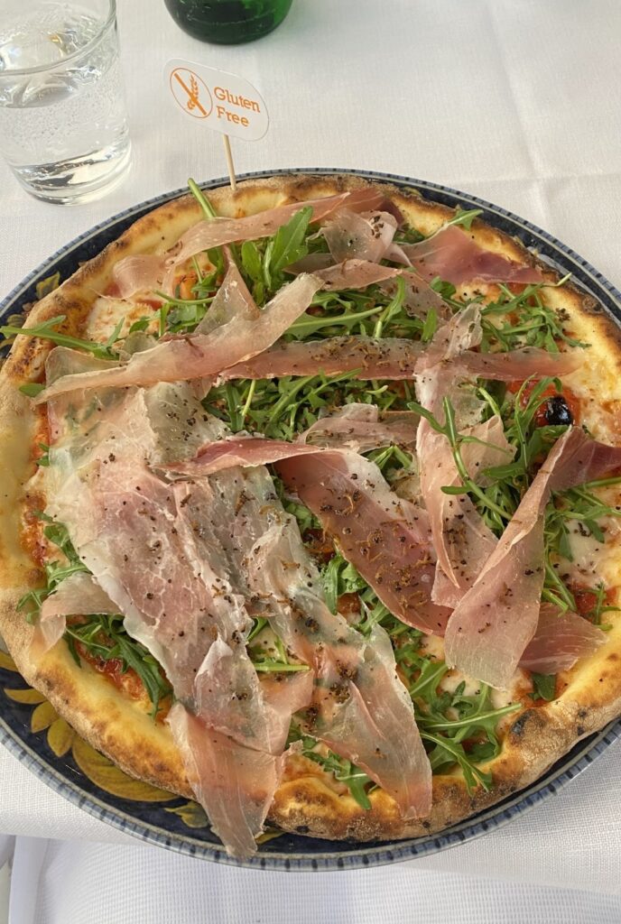 gluten free pizza in florence, italy