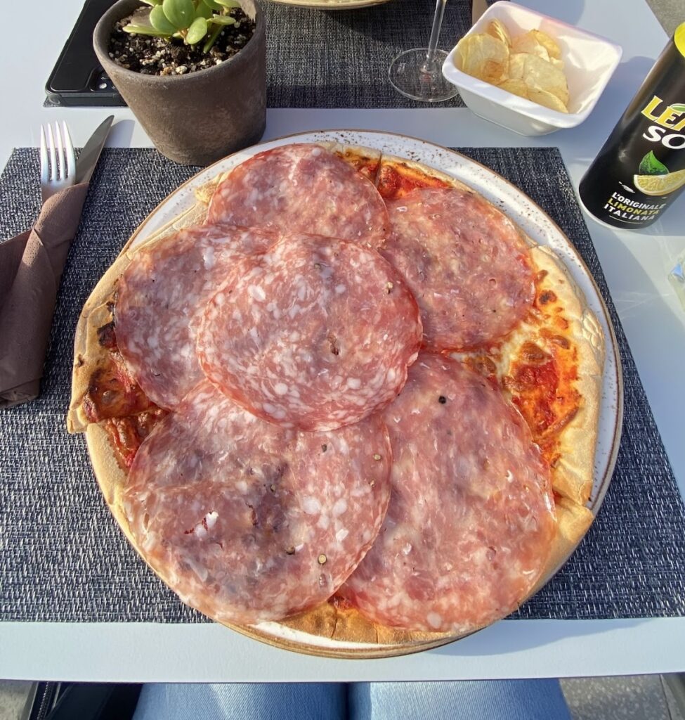 gluten free pizza in venice, italy